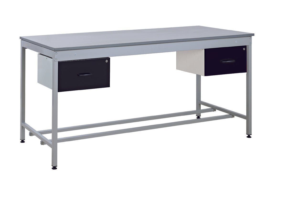 Utility Workbench with 2 Single Drawers