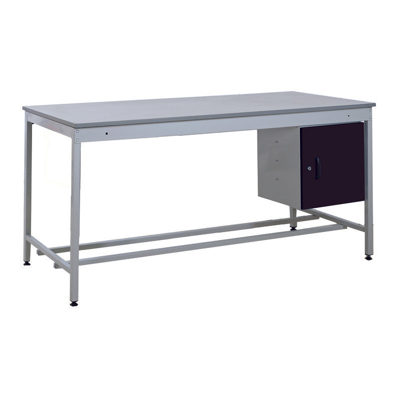 Utility Workbench with Single Cupboard