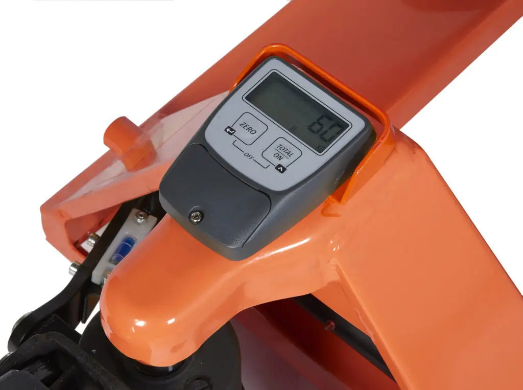 weigh scale pallet truck