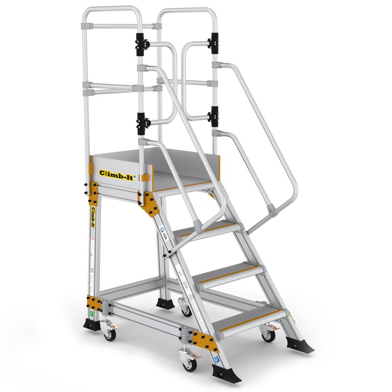 weight reactive mobile steps