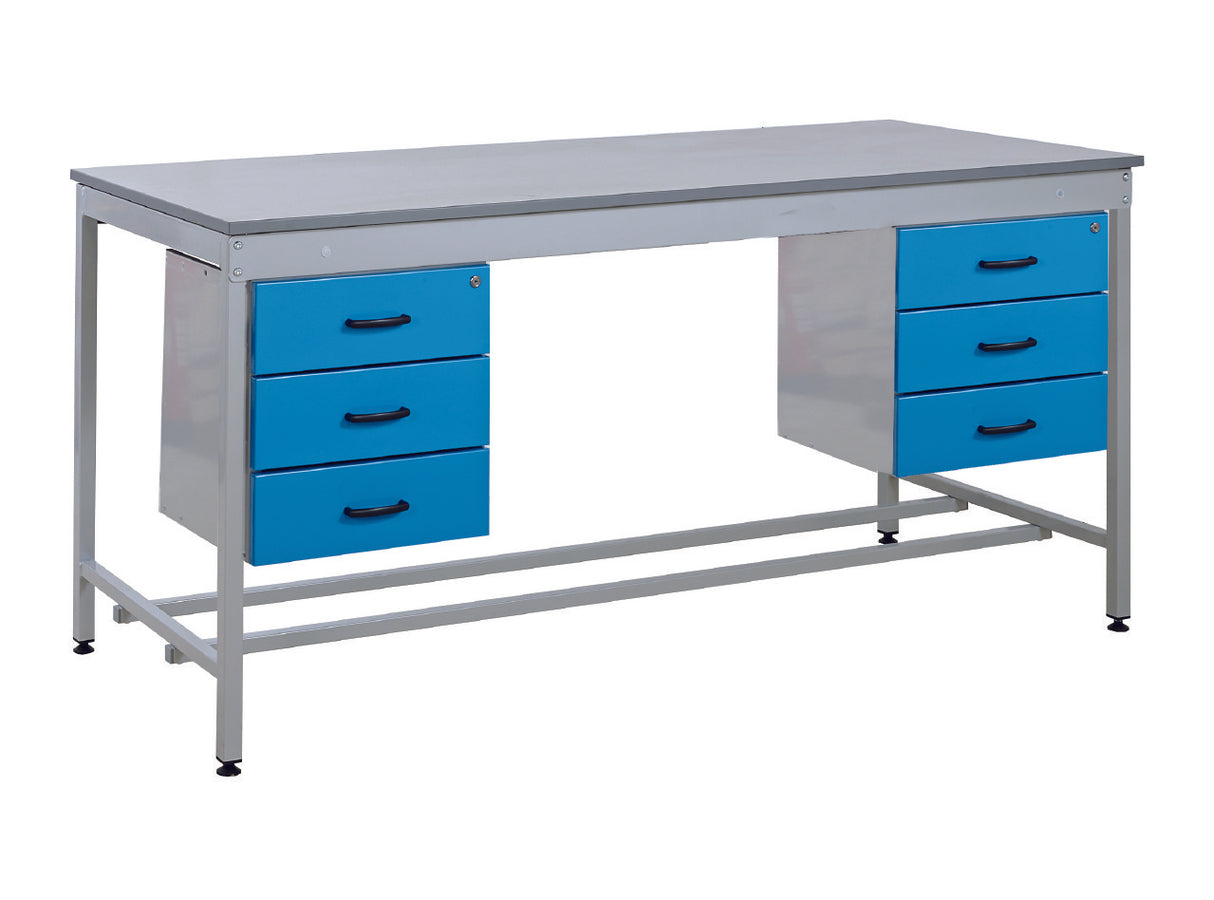 Workbench with Drawers/Cupboard